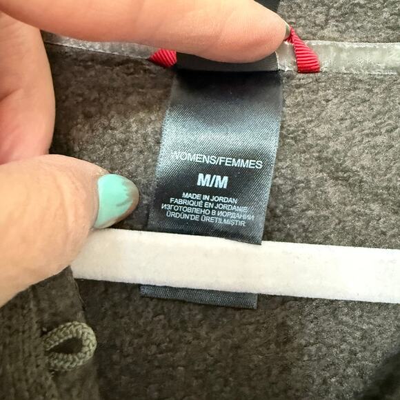 THE NORTH FACE Brown Fleece Pullover Toggle Neck Outdoor Cozy Women M - Picture 5 of 6